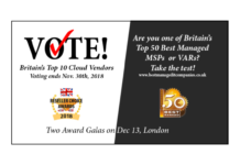 Britain’s Best Of The Best In The IT Channel Celebrates on December 13 in London