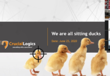 We are all sitting ducks