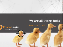 We are all sitting ducks