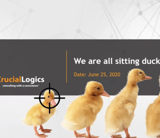 We are all sitting ducks