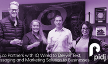 Pidj.co Partners with IQ Wired to Deliver Text Messaging and Marketing Solution to Businesses