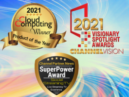 SocialStreamingTV is the 2021 Visionary Spotlight Awards Winner from CHANNELVision