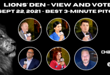 Lions’ Den ChannelNext East 2021 – Who Will Win?