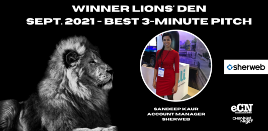 The Winner of September 2021 Lions Den is…..