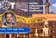Come Meet High Wire Networks at IOTSSA Cybersecurity Event on Oct. 26th-27th