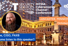Come Meet Matt Lee of Pax8 at IOTSSA Cybersecurity Event Oct. 26th