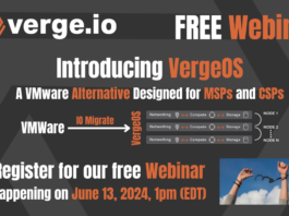 Join Verge.io Webinar on June 13th to Learn about a VMware Alternative Designed for MSPs and CSPs