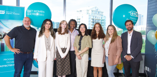 Canadian Winners of the Ninth Annual Women in Cybersecurity Scholarship Honoured at ESET Canada Head Office