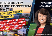 Come Meet Debbie Kestin-Schildkraut at Cybersecurity Defense Ecosystem Summit in Edison on Nov. 18th