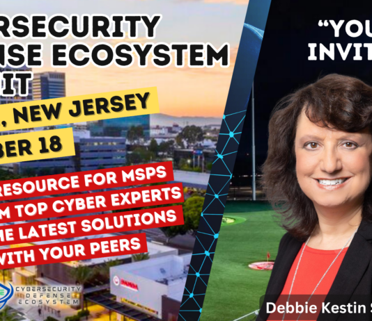 Come Meet Debbie Kestin-Schildkraut at Cybersecurity Defense Ecosystem Summit in Edison on Nov. 18th