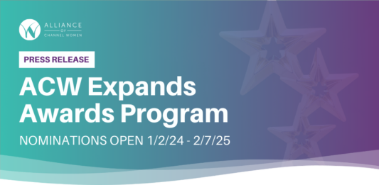 Alliance of Channel Women Expands Prestigious Awards Program Honoring Contributions to Advancing Women in Tech Channels