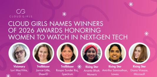 Cloud Girls Rising Awards Honor 6 Women to Watch in Next-Gen Technology